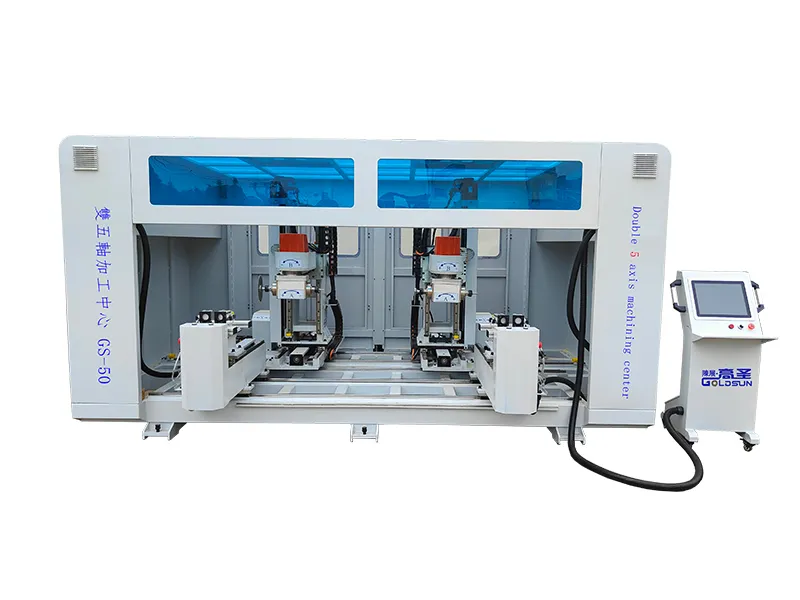 Double Head 5-Axis CNC Machining Center
